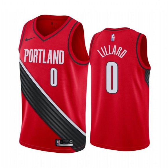 trail blazers damian lillard jersey
